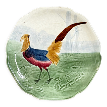 Assiette Choisy Le Roi Majolique du 19ème siècle
