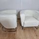 Fauteuils Chromés par Jindrich Halabala, Set de 2