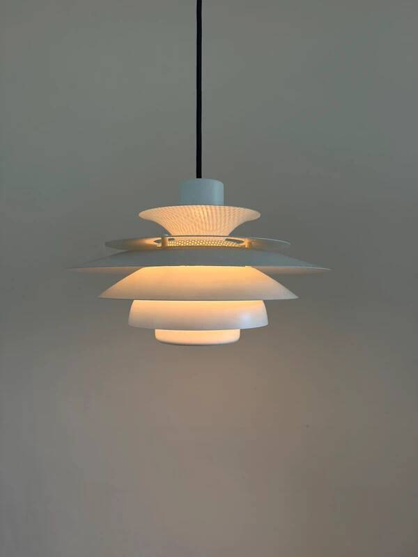 Vintage Verona style lamp - Danish design lamp - multi layered pendant