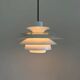 Vintage Verona style lamp - Danish design lamp - multi layered pendant