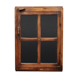 vitrine murale en bois