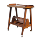 Wooden service on wheels