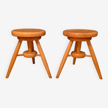 A pair of stools, Sweden, 1970s