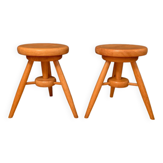 A pair of stools, Sweden, 1970s