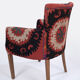 Fauteuil ethnic bergere
