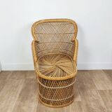 Rattan daybed for children