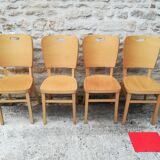 8 chairs bistro has high back 70 years