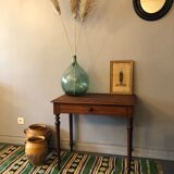 Side table in old wood