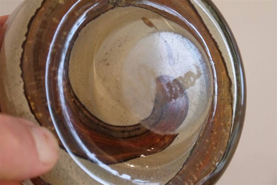 Vintage vase by Michael Harris for Mdina 1960