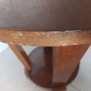 round Art Deco side table