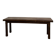 Small 1950s farmhouse table in blond walnut