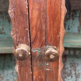 glass library in Burmese teak