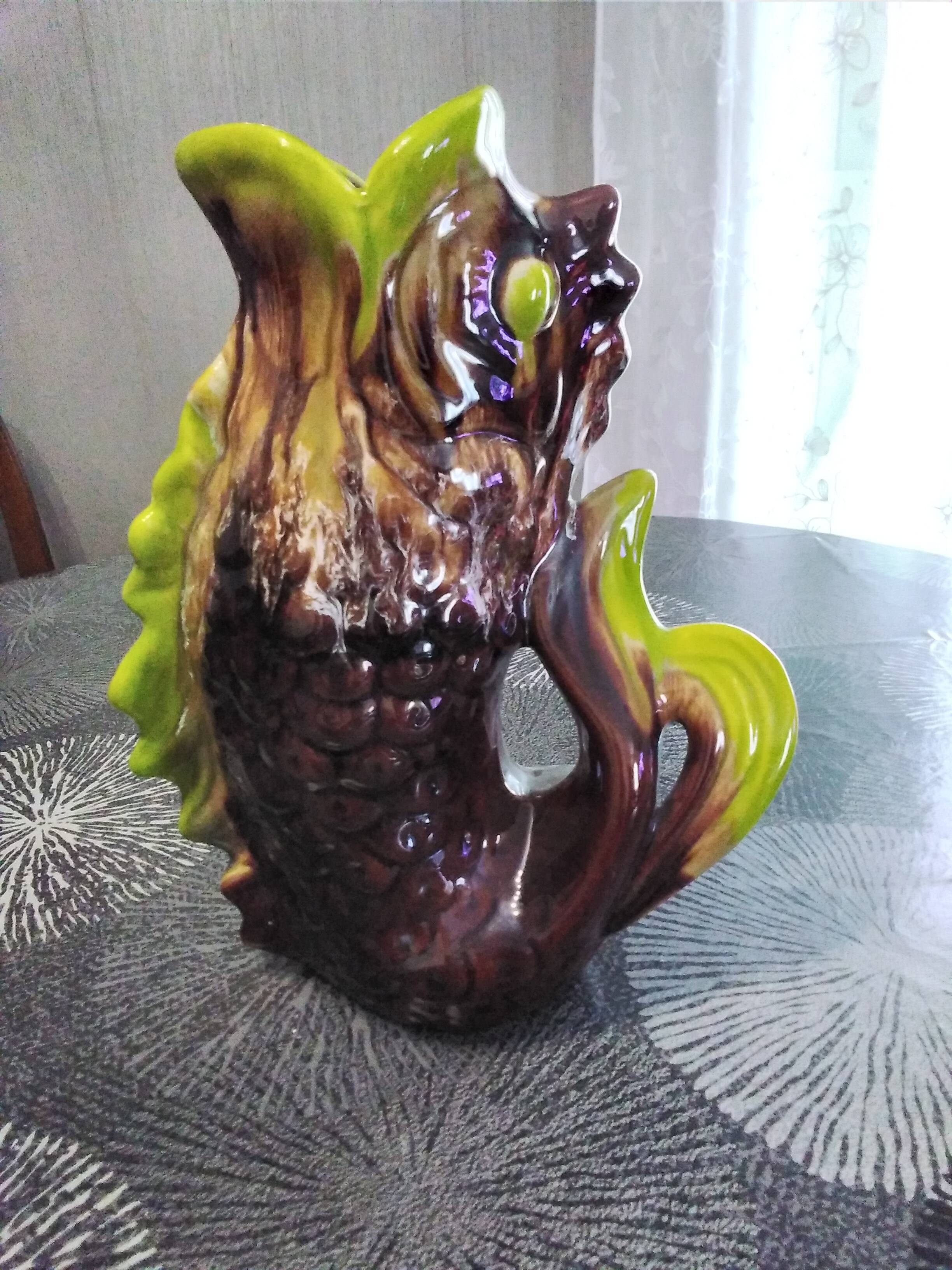 Pitcher slurry fish shape