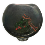 Blown glass vase signed by Robert Pierini