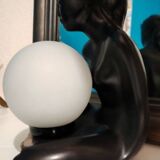 Vintage ceramic lamp from the 1980s