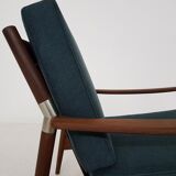 Scandinavian modern, teak lounge chair, Denmark, 1960’s