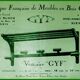 Vestiaire en bois GYF, 1940-50's