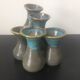 Ceramic vase signed Nika