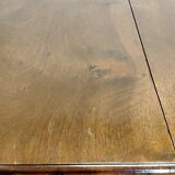 Table ovale en bois avec rallonges