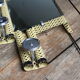 1950s perforated metal coat holder