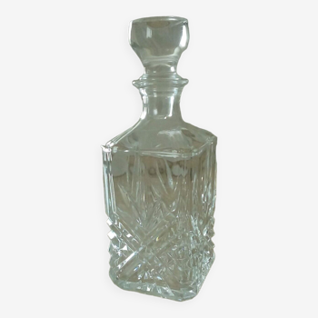 Carafe a whisky en cristal taille