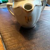 Limoges porcelain lean fat sauce boat