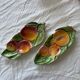 2 ceramic appetizer plates