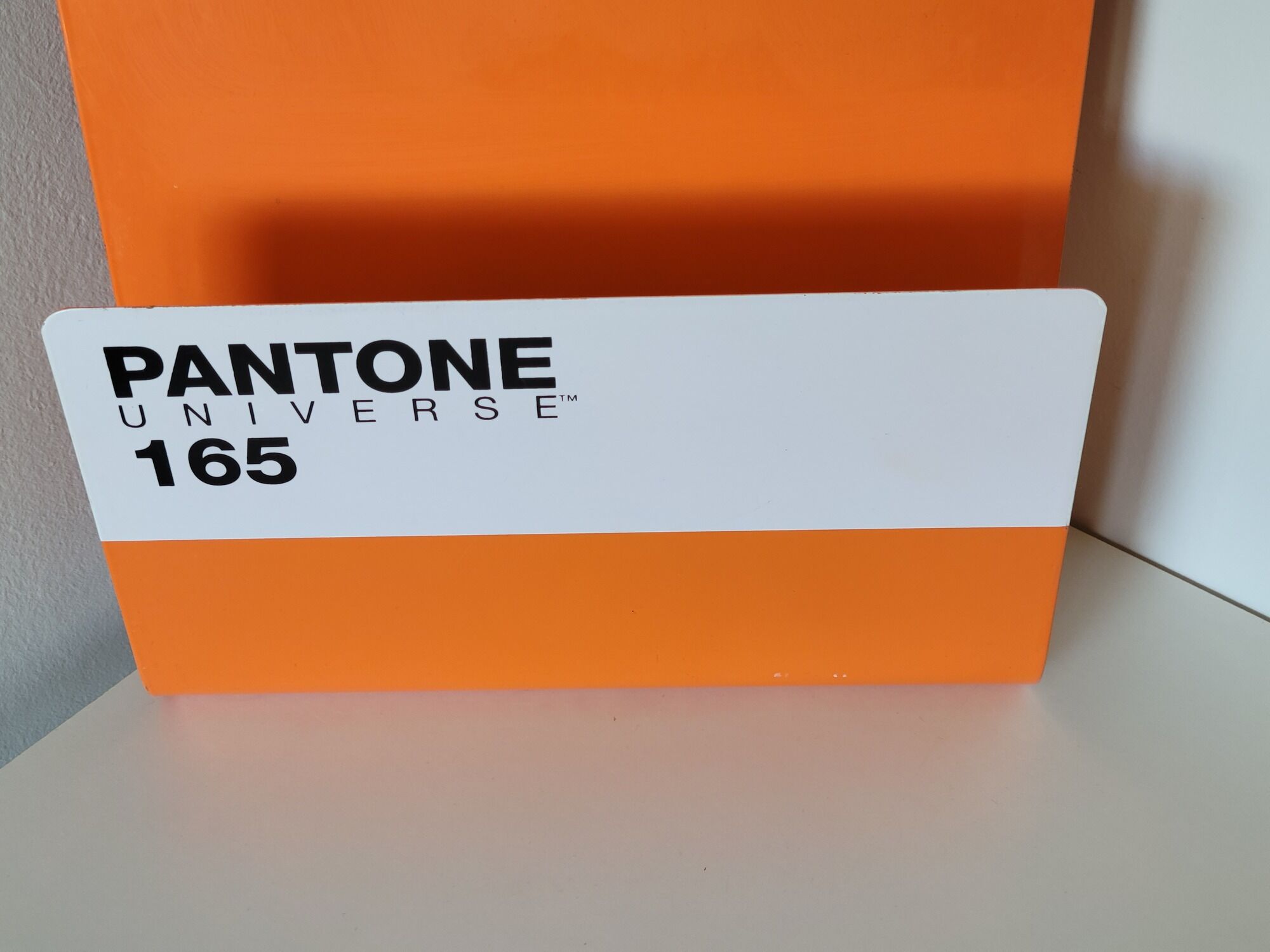 Wall magazine door design metal orange pantone wallstore 165 vitamin c