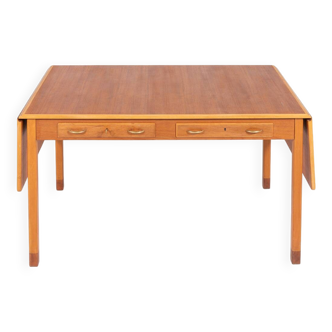 Mid-Century David Rosen extendable table from Nordiska Kompaniet, Sweden 1950's