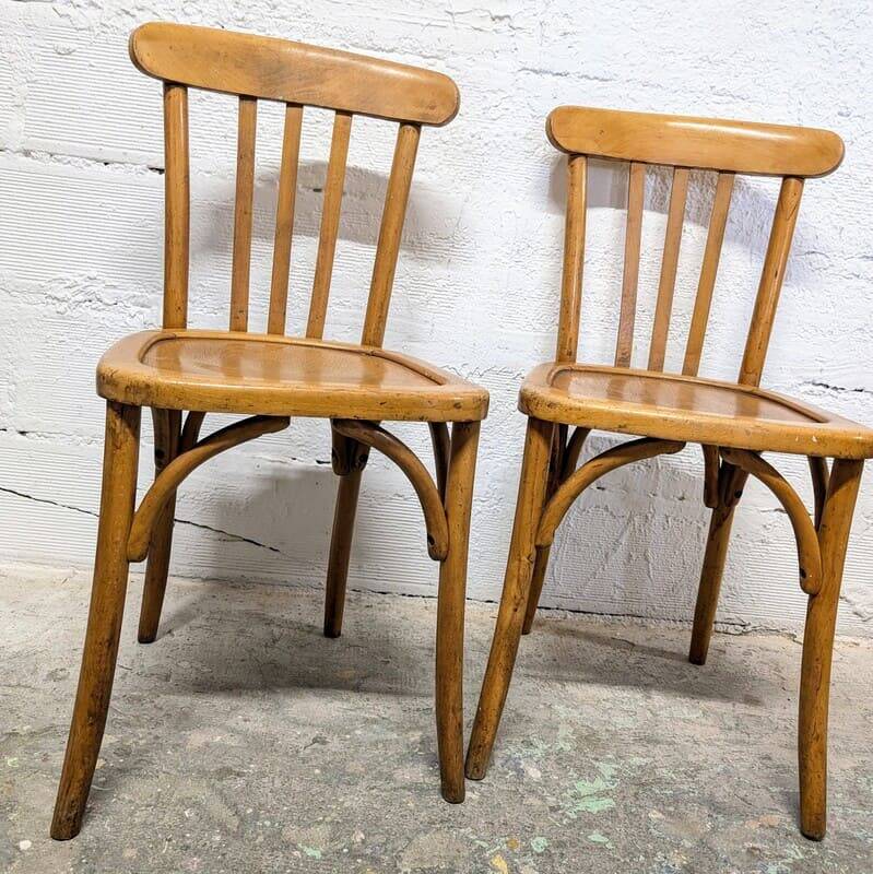 Pair of Luterma bistro chairs