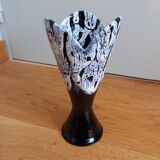 Vase céramique grès flammé
