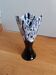 Flamed stoneware ceramic vase