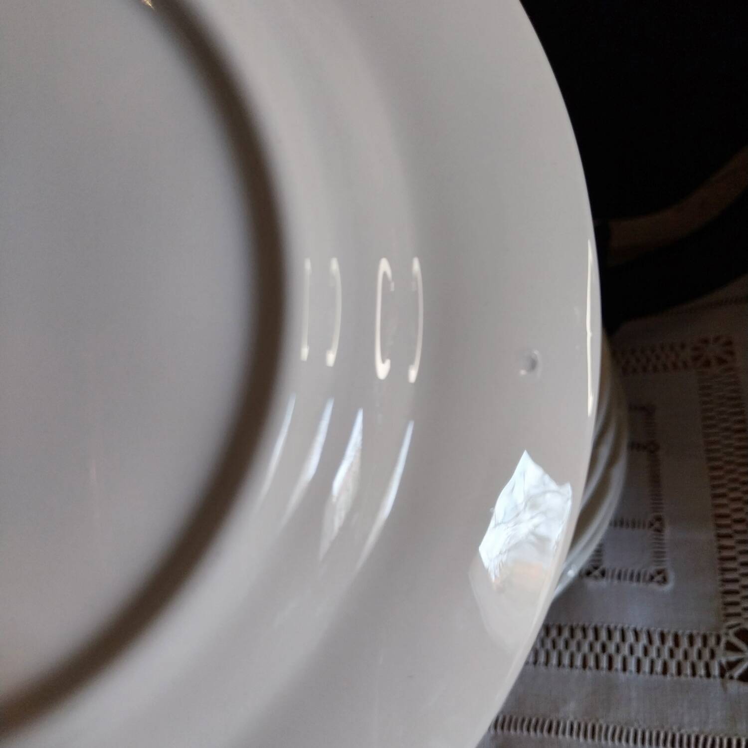 Assiettes à hors d'œuvre en céramique Italiennes