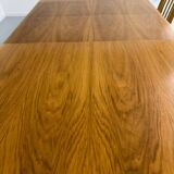 Extendable dining table in solid beech, Scandinavian design from the 70s