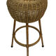 Set of four vintage rattan bar stools 1960 Nederland Design
