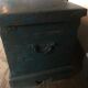 Blue Indian chest