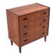 Commode en teck, Danemark, années 1960