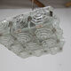Brutalist Glass Chandelier by Kamenicky Senov, 1970s