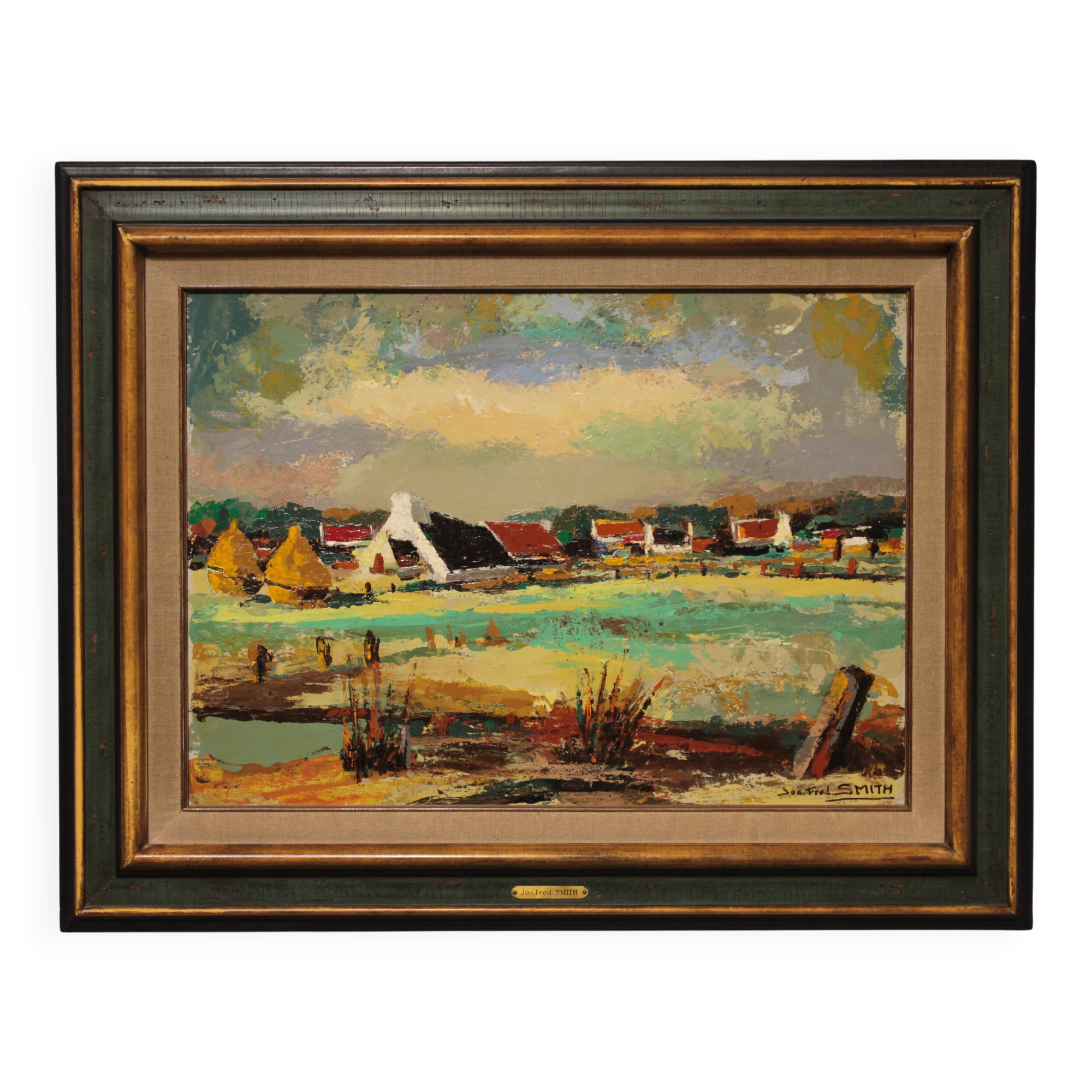 Tableau paysage de Jos Fred Smith