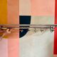 Vintage train wall coat rack 1930 brass