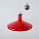 Vintage Red Meblo Manta Pendant Lamp