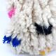 Moroccan Berber cushion cover Beni Ouarain with coloured dots 55x40cm
