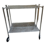 Platex frosted effect serving trolley