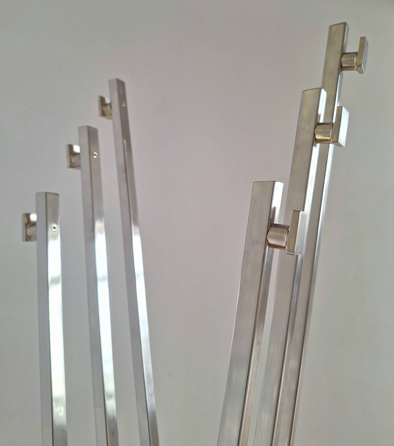 Vintage Roméo Rega coat rack, antique entrance furniture