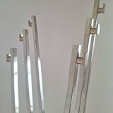 Vintage Roméo Rega coat rack, antique entrance furniture
