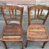 Paire de chaises bistrot