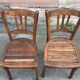 Paire de chaises bistrot