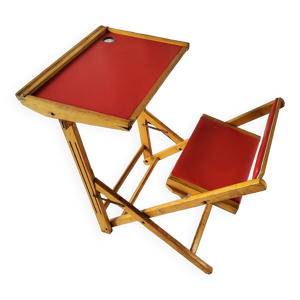 Bureau d’écolier pliant