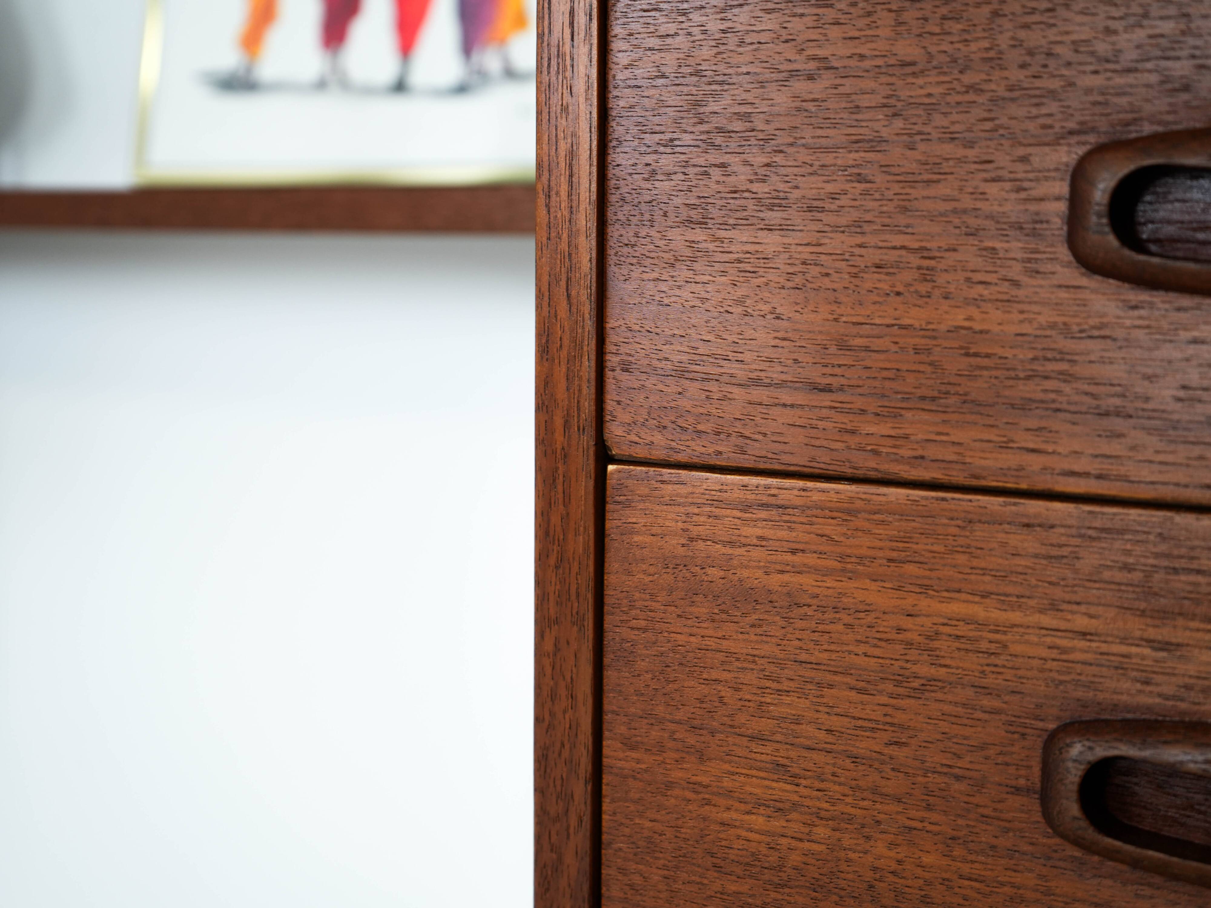 Teak shelving unit, Danish design, 1960s, manufactured in Denmark