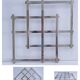 Art Deco style extendable silver metal trivet